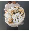 Букет с кустовой хризантемой, мини хризантемой и танацетумом 2