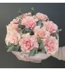 Французские розы с эвкалиптом  3