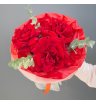 Букет с 3 красными французскими розами 1