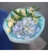 Букет «Голубая мечта »